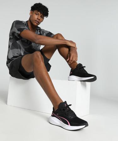 PUMA Unisex Skyrocket Lite Road Running Shoe - 39 EU | Black & Pink | Fast Shipping Internationally - Buy Online on GoSupps.com