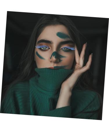ABOOFAN 4 Pairs Blue Long Eyelashes Girls Clothing Girl Clothes Adult Costumes Nature Fluffy Long Lashes Cosmetic Eyelashes Halloween False Eyelashes Blue Eyelashes Makeup Christmas 3d - Buy Online on GoSupps.com