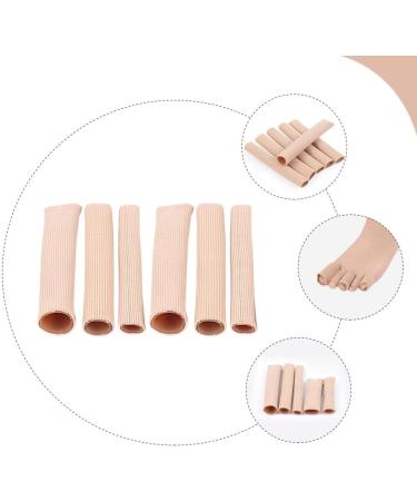 24Pcs Nylon Finger Sleeves for Calluses and Corns - Soft Gel Cushions for Toe Care - Buy Online on GoSupps.com