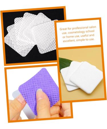 minkissy Lint Wipes Nail Polish Remover Pads 3 Polish Home Pads Extension Lint for Cleaner Nail Bags Glue Removal Eyelash Wipes Remover Cleaning Lash Nail Polish Removal Pads - Buy Online on GoSupps.com