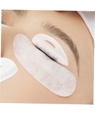 FRCOLOR 50 Pairs Eyelash Pad Tool Eyelash Curler Washers Eyelash Holder Eyelashes Gaskets Lash Lift Props Lash Lifting Shield Pads Lash Pads Silica Gel White Fake Eyelashes Soft - Buy Online on GoSupps.com