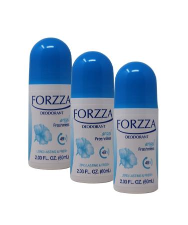 Forzza Roll-on Deodorant Angel Freshness 3-pack Of 2.03 Ounce Roll On 3 count 1 Count (Pack of 3)