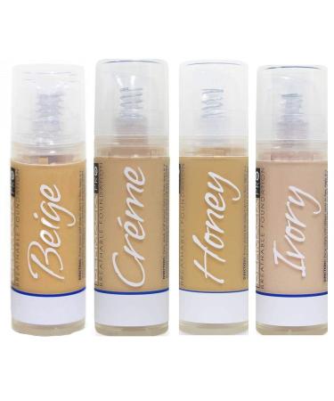 Dermacia PRO Breathable Foundation (Ivory) - Dr. Recommended, Hypoallergenic, Long Lasting, Lightweight Makeup for Sensitive Skin, Acne, Rosacea - Made in USA - Buy Online on GoSupps.com