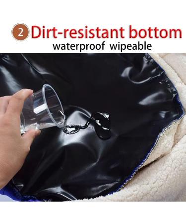 Fleece-Lined Wheelchair Cosy Cover Half Body Type Wheelchair Cosy Winter Water Proof Fleece Lining Wheelchair Accessories Blanket Leg and Instep Warmer for Disabled Senio - Buy Online on GoSupps.com