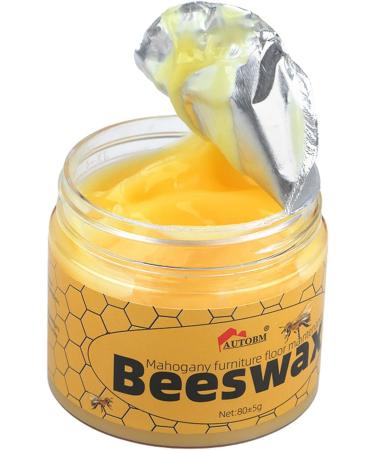 Wood Seasoning Beewax | Safe Beeswax Wood Furniture Cleaner Furniture Polish| Multipurpose Natural Polish for Furniture Floor Tables Cabinets Polish & Conditioner for Wood Furniture - Buy Online on GoSupps.com
