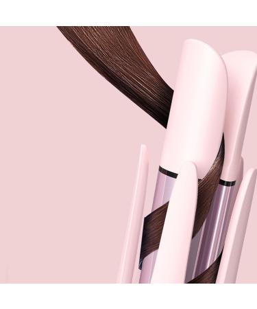 Automatic Hair Curler - Adjustable Temps | 28mm Rotating Curling Iron | Fast Heating Styling Tool in Pink - Buy Online on GoSupps.com