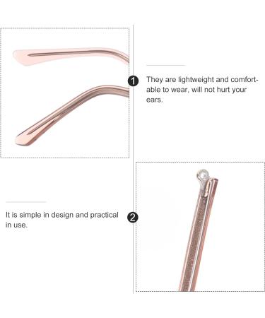 Iplusmile Universal Metal Glasses Replacement Bars - 1 Pair of Screws Included | International Shipping - Buy Online on GoSupps.com