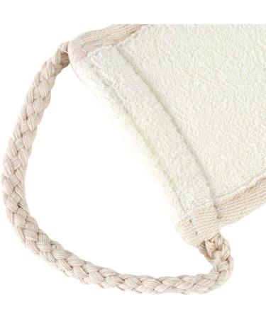 Body Scrub Cotton Linen Towel - Ultimate Shower & Bath Loofahs Sponges Tool for Exfoliating & Cleansing - Buy Online on GoSupps.com