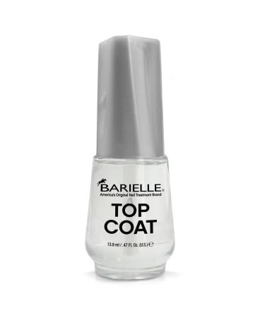 BARIELLE Top Coat - High Shine Top Coat Infused with Vitamin E Garlic & Horsetail Extract .47 oz.