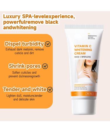 IKOPFLN 2 pieces Armpit Whitening Cream suitable for lightening melanin moisturizing and rejuvenating the skin unisex - Buy Online on GoSupps.com