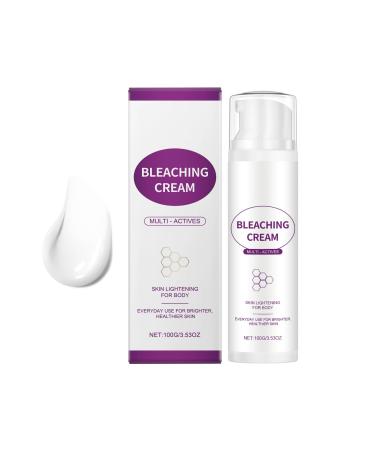 Skin Bleaching Cream For Dark Skin Lightening Underarm Whitening Cream Contain Vitamin C For Armpit Knees Elbows Inner Thighs And Bikini Area