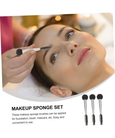 POPETPOP 24 Pcs Double Ended Eyebrow Brush Facial Tools Sponge Brush for Eyebrows Eye Shadow Brush 7.6x1.4cmx4pcs As Shownx4pcs - Buy Online on GoSupps.com