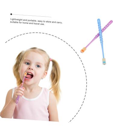 Minkissy 28 Pack Soft Toothbrushes for Children | Baby Tooth Care & Training Brushes - Ideal for Toddlers & Milk Teeth Cleaning - Buy Online on GoSupps.com