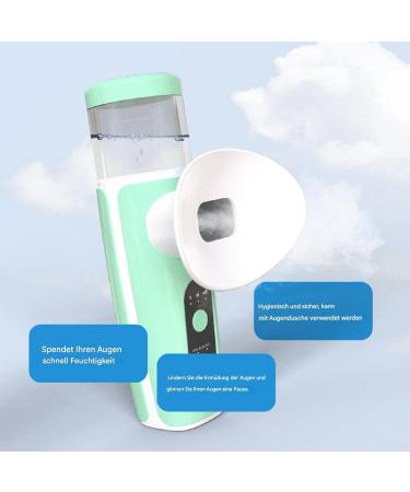  Generisch Nano Eye Mist Handheld Refillable Eye Steam Spray 3 Temperature for Men and Women - Buy Online on GoSupps.com