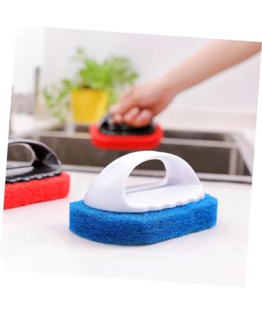 Buy SOLUSTRE 3pcs Tile Cleaning Brush Set - Effective Scouring Pads & Dishwasher Sponge for Easy Cleaning | International Shipping Available - Buy Online on GoSupps.com