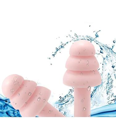ARIKJ 8 Pairs Reusable Silicone Swimming Earplugs - Noise Reduction for Swimming, Learning, Snoring, Work - 8 Assorted Colors - Buy Online on GoSupps.com