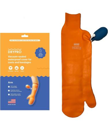 DRYPRO Waterproof Arm Cast Cover for Kids and Adults - Ideal for Shower, Bath, Swimming - Small Full Arm (FA-14) - 1 Pack - Buy Online on GoSupps.com