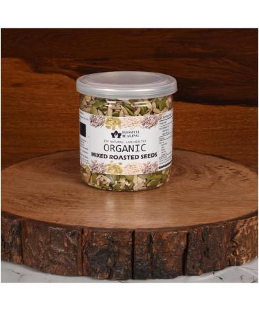 Blessfull Healing Organice Mixed Roasted Seeds 1 lb (453 Gram) Airtight Container (Packing May Vary) - Buy Online on GoSupps.com