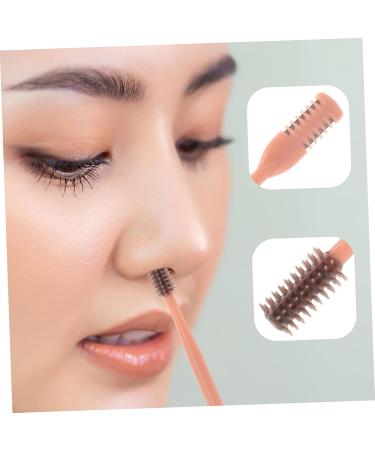 ROMISBABA 12 Pieces Manual Ear Hair Trimmer for Adults Double Sided Hair Remover with Soft Cleaning Brush Reliable in Caramel Color - Buy Online on GoSupps.com