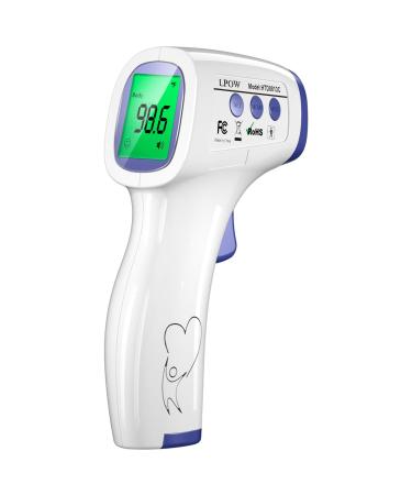 LPOW Forehead Thermometer for Adults 2 in 1 Dual Mode