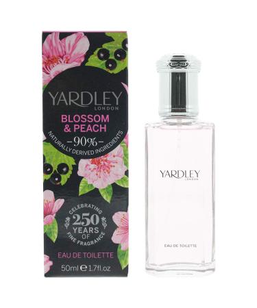 Yardley London Cherry Blossom and Peach Eau de Toilette50ml Cherry Blossom & Peach 1.7 Fl Oz (Pack of 1)
