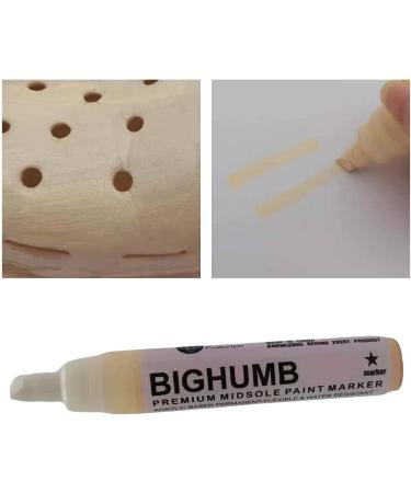 chiwanji Stain Remover Pen Multiple Colors Large Capacity Waterproof Black White Beige Whitening Pen for Shoe Cleaner - Cream Color - Buy Online on GoSupps.com