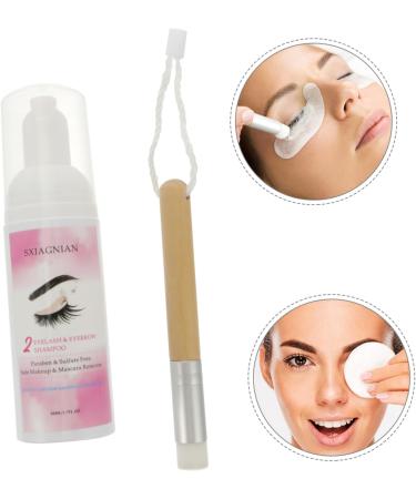 FOMIYES 3pcs Eyelash Cleansing Mousse Eyelash Mascara Lash Foam Eyebrow Lash Shampoo Eyes Eye Lotion 1 count (Pack of 1) As Shownx3pcs - Buy Online on GoSupps.com