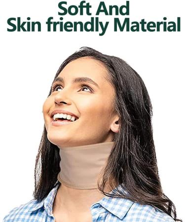 Adjustable Reusable Topical Pack - Leak Proof Castor Oil Neck Wrap for Men & Women (Khaki) - Perfect for Pain Relief & Comfort - Buy Online on GoSupps.com