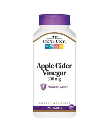 21st Century Apple Cider Vinegar 300 mg 250 Tablets