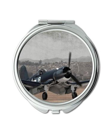 vintage aircraft Mirror makeup mirror street fighter xbox pocket mirror portable mirror