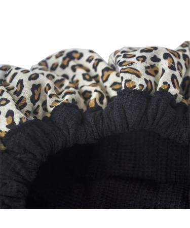 Deep Shower Steam Cap for Hair Heat Therapy - Cordless & Microwavable (Black) - Buy Online on GoSupps.com