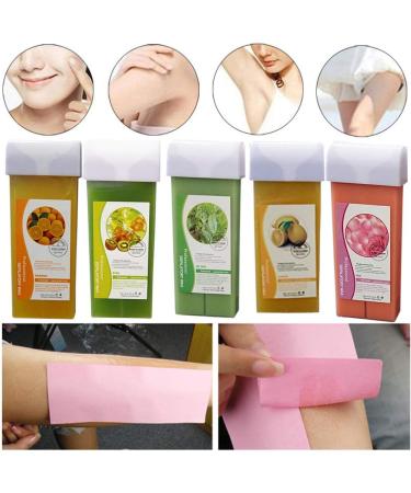  Fyearfly Roll-on Wax Cartridge 100g Hair Removal Wax Cartridge Hair Removal Cream Beeswax Roll-on Wax (Aloe vera) - Buy Online on GoSupps.com