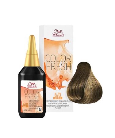 Wella Color Fresh gloss tint 6/0 dark blonde (1 x 75 ml) 6/ 0 dark blonde 1 piece (1 pack) - Buy Online on GoSupps.com