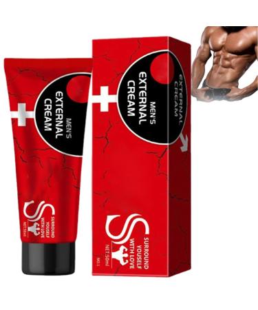 Men's Energy Strength Massage Cream - Mens External Cream XXXL 50ml - Vitality Boost Cream