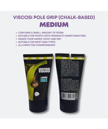 Liquid Grip Chalk - Medium | Best Pole Grip for Pole Dance Sports | International Shipping Available - Buy Online on GoSupps.com