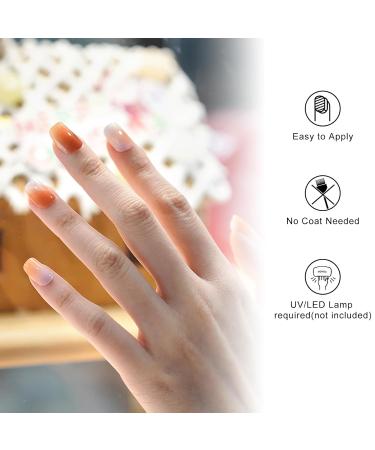 20PC UV Gel Nail Foils - Self-Adhesive Colorful Strips | Long-Lasting French Fingernail Wraps | International Shipping Available - Buy Online on GoSupps.com
