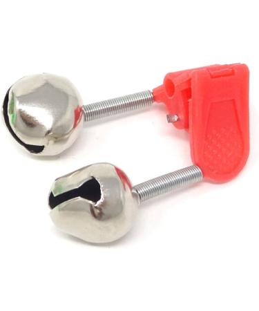 HONBAY 30PCS Plastic Clamp Fishing Rod Alarm Dual Bells - Green/Red Alerts - Buy Online on GoSupps.com