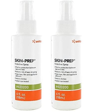 Skin Prep Protective Spray - 4 Ounce - Pack of 2