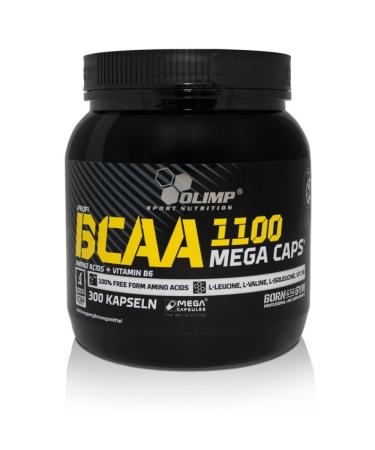 Olimp BCAA Mega Caps 1100 300 capsules 1 pack (1 x 384 g) by Olimp