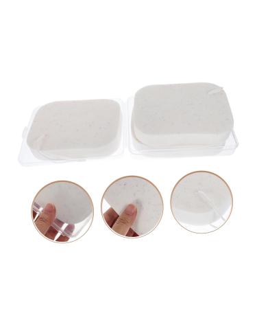 Buy Portable Facial Sponge Set - Travel Face Scrubber & Makeup Cleaning Sponge for Radiant Skin - Buy Online on GoSupps.com