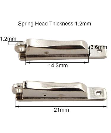 20pcs Eyeglass Spring Hinge Replacement Box - Damaged Hinge Repair Parts (1.2MM) for International Shipping - Buy Online on GoSupps.com