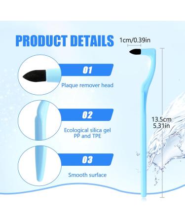 Quelcc 3-Piece Toothbrush Set | Stain & Tartar Remover | Soft Ricket Brush for Professional Tooth Cleaning | Remove Discoloration & Plaque - Buy Online on GoSupps.com