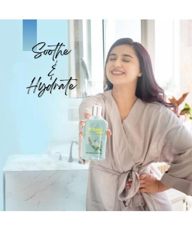 Rosemary & Elderflower Soothing Bath & Shower Gel | Luxury Vegan Aromatherapy | Natural Essential Oils | Paraben-Free | 250ml for Men & Women - Buy Online on GoSupps.com