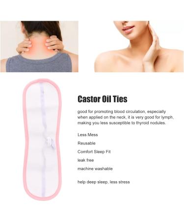Amonida Reusable Bio-Castor Oil Pack - Comfortable Neck Support for Office & Sleep - Polyester Cotton Type B - Buy Online on GoSupps.com
