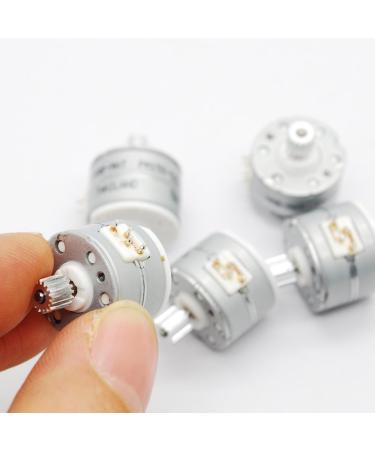 3 Pcs NMB 3V -5V DC 2 Phase 4 Wire Micro Stepper Motor Dia 15mm Step Angle 18 Degrees with Metal Gear PM15S-020-SKH4 - Buy Online on GoSupps.com