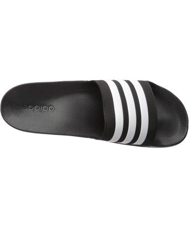 adidas Men's Adilette Shower Slide - Black/White - Size 6 - Buy Online on GoSupps.com