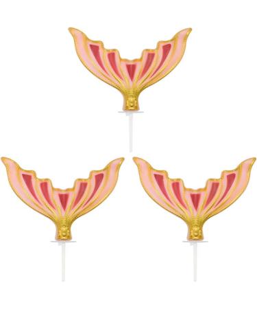 Tail Cake Muffin Cupcake Toppers For Themed Wedding Kids Birthday Party Cake Decorations Cake Decoration Purple - Buy Online on GoSupps.com