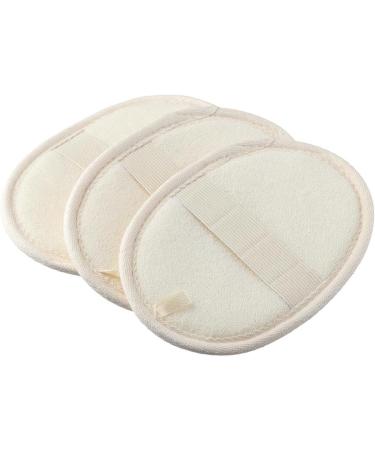 6Pcs Natural Loofah Sponge Set | Biodegradable Exfoliating Shower Pads for Dead Skin Removal | Eco-Friendly Luffa Spa Essentials - Buy Online on GoSupps.com