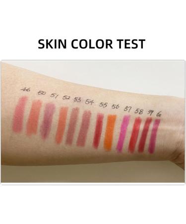 RoseFlower Matte lipstick makeup set 12 colors durable water resistant velvety nude lipstick soft lips makeup markers lip liner pencil A 1 - Buy Online on GoSupps.com