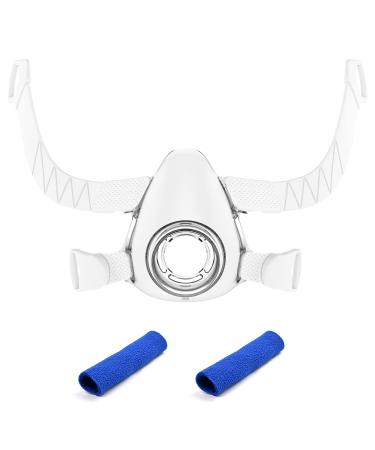 CPAP Frame Supplies for ResMed AirFit F20 Cushion,Frame and Magnetic Headgear Clips for AirFit F20 Mask,Package Included 1 Piece Frame,2 Pieces Magnetic Headgear Clips and 2 Pieces Strap Covers
